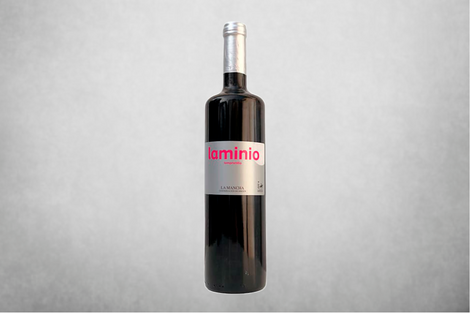 Botella de vino tinto Laminio Tempranillo. BODEGAS CÉSAR VELASCO