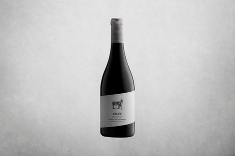 Botella de vino tinto Cuesta del herrero de Pago Ayles