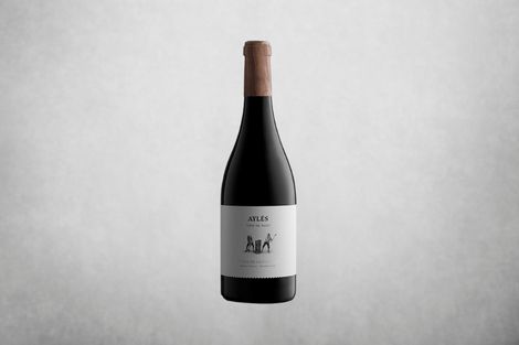 Botella de vino tinto Senda de leñadores de Pago Ayles